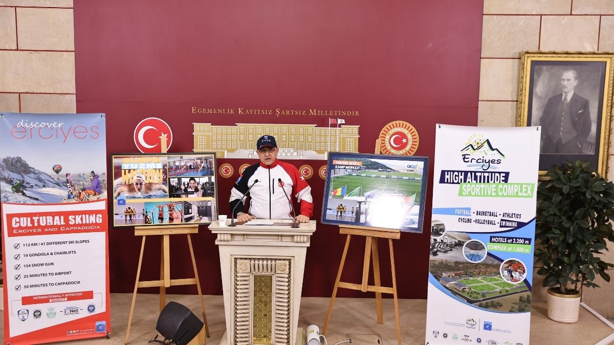 Erciyes Yüksek İrtifa Kamp Merkez Tbmm'de Tanıtıldı! Kayserili Vekil Herkesi Davet Etti! (1)