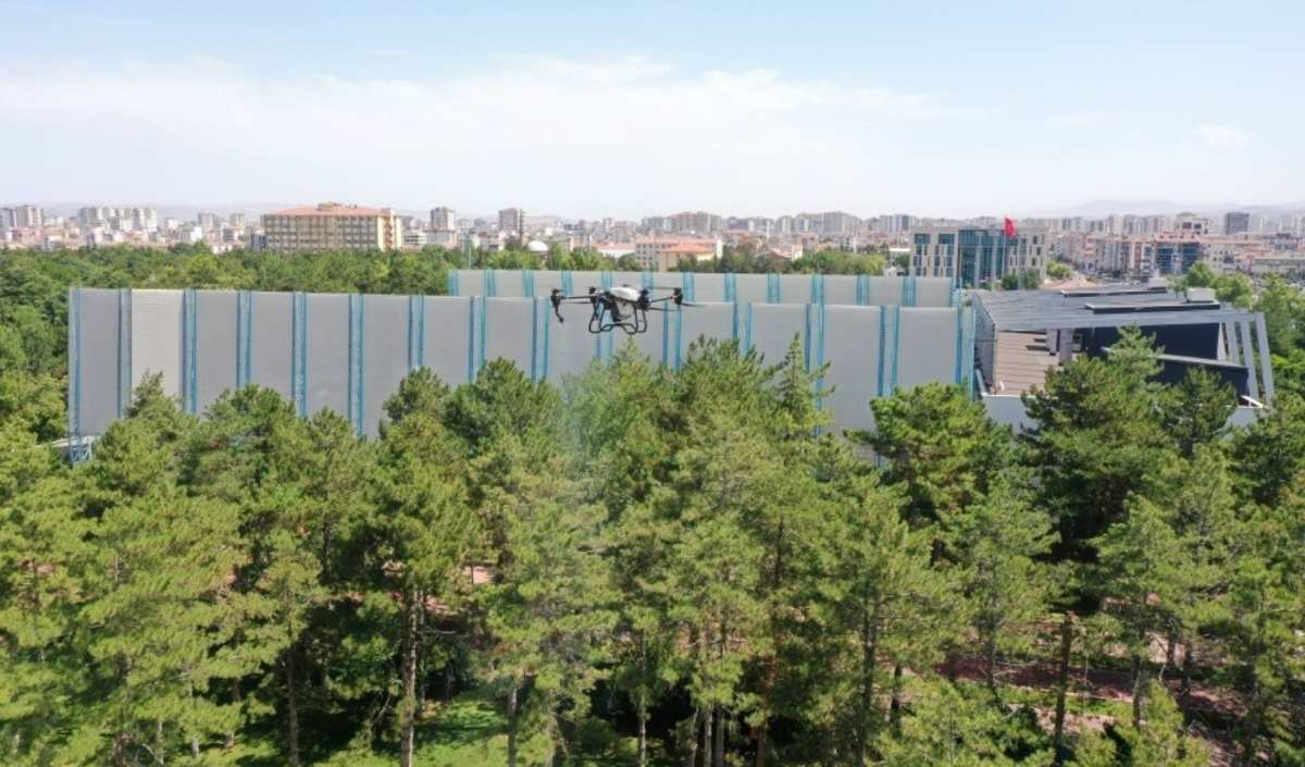 Haşerelere Geçit Yok! Kayseri Dronla İlaçlanıyor (2)