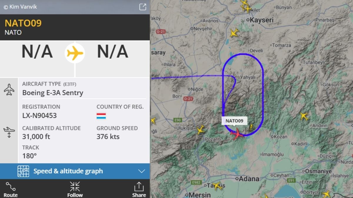 Kayseri'de Nato Uçağı (4)