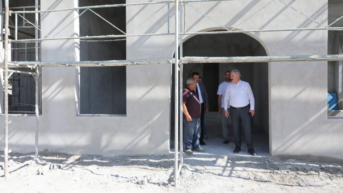 Kayseri'de O Mahalleye Bir Cami Daha! Başkan Palancıoğlu Yerinde Inceledi (3)
