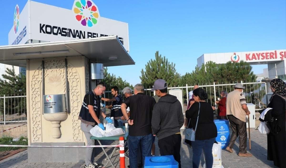Kocasinan'dan 10 Yıllık Hizmet! Bu Çeşme Yüzleri Güldürüyor (3)