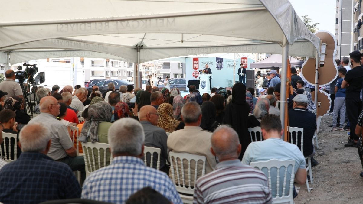 Melikgazi Anahtar Teslim Töreni (2)