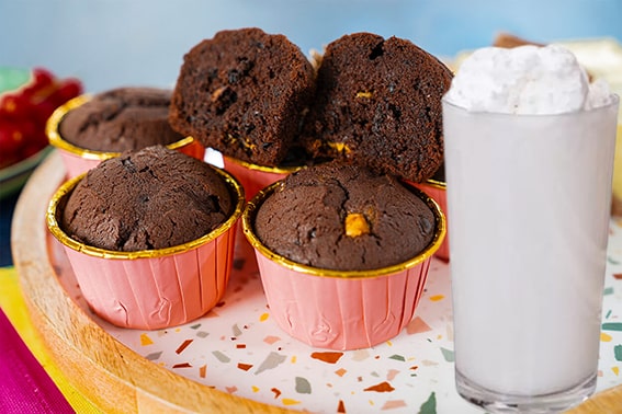 Muffin’i ayranla,