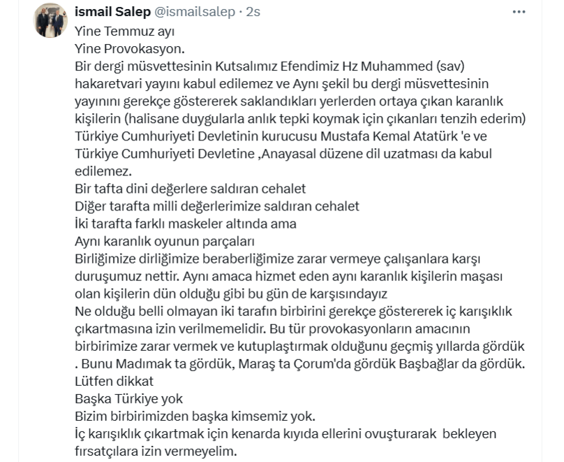 ismail salep