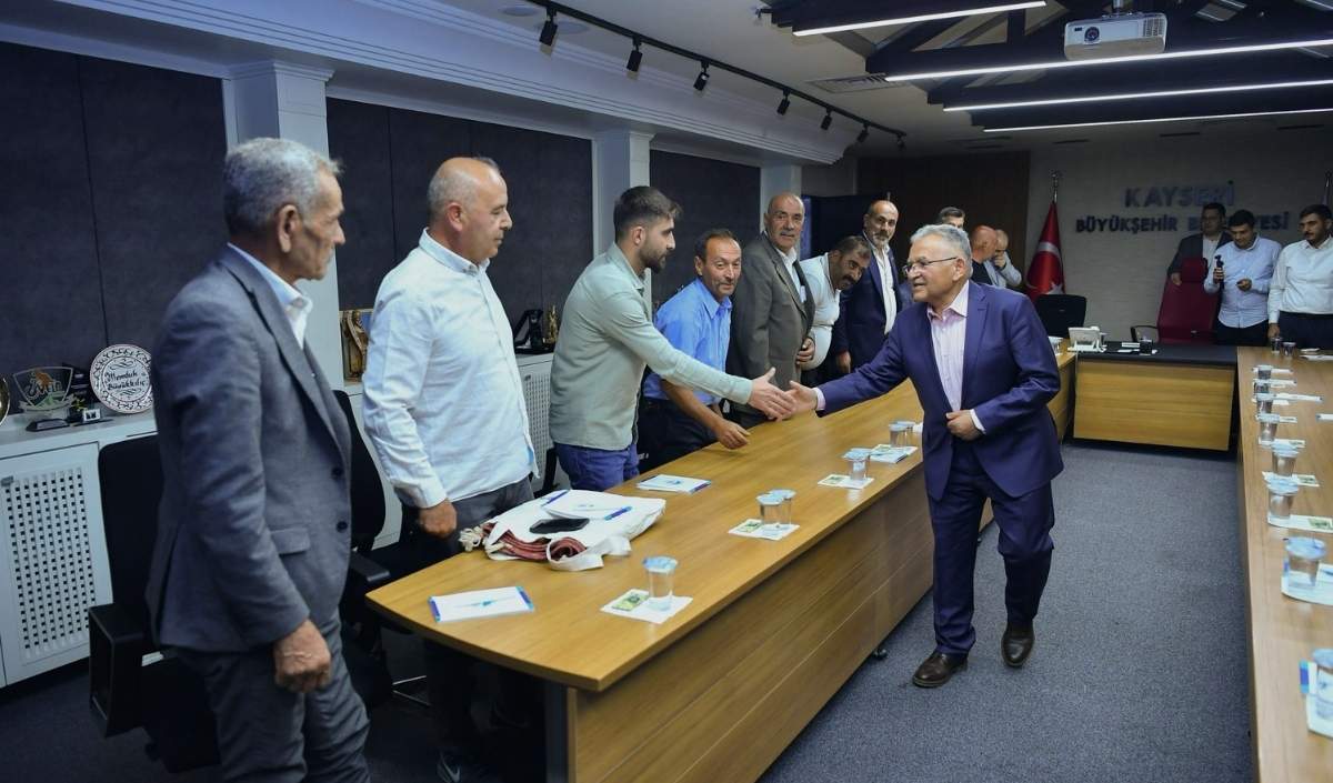 Başkan Büyükkılıç Muhtarlara Seslendi Siz Bizim Sesimizsi