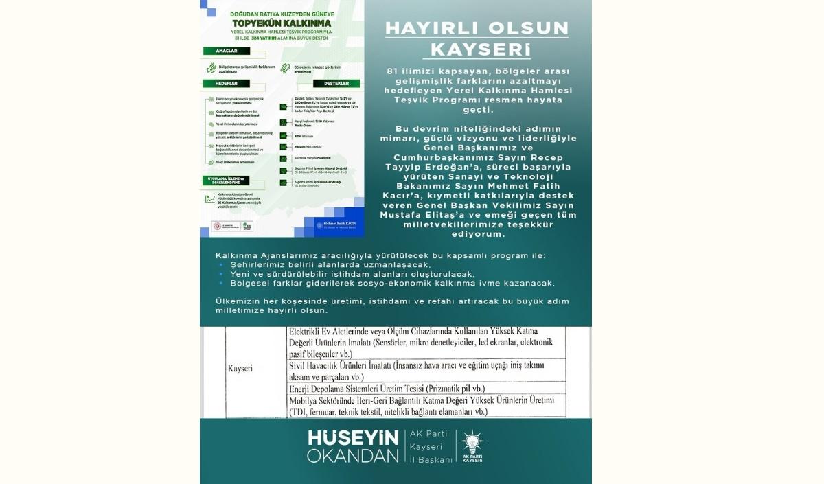 Başkan Okan Şehirler Uzmanlaşacak Istihdam Artacak! (2)