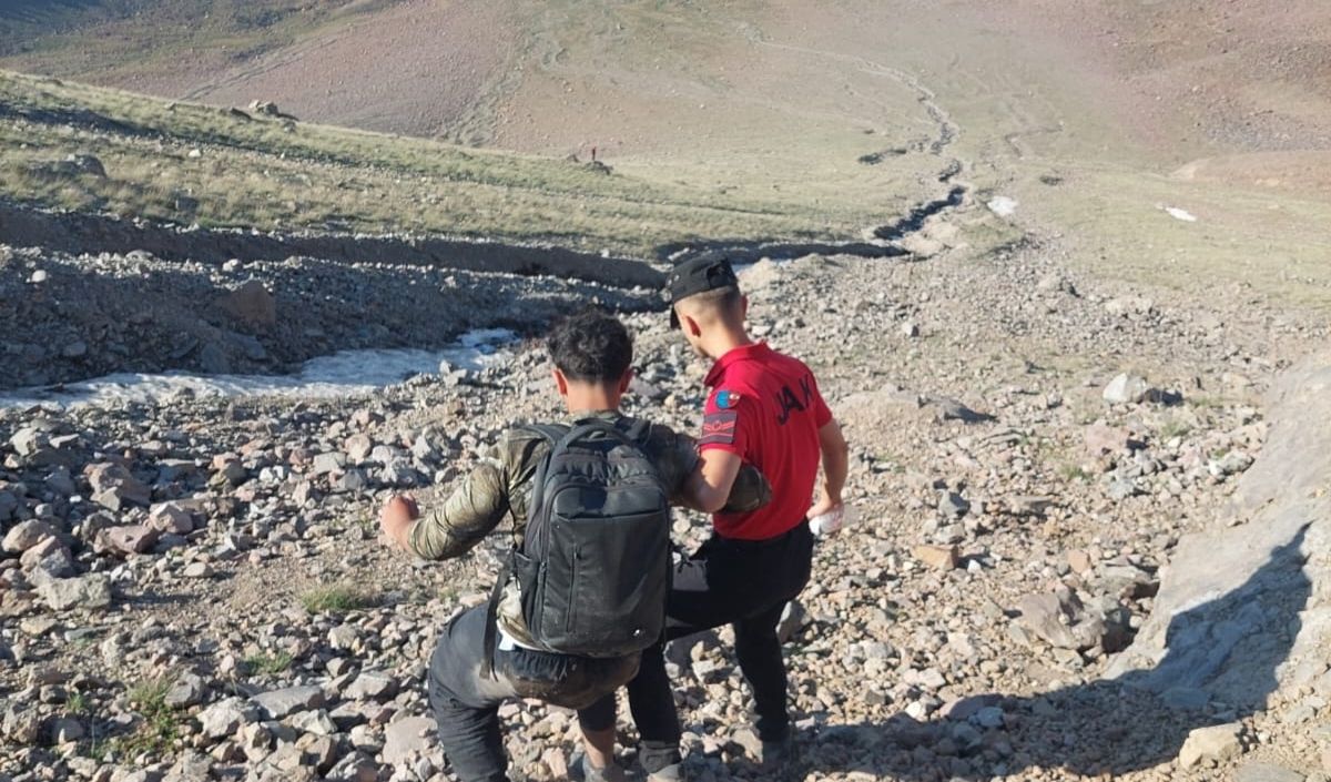 Dağcı Kurtarıldı (2)