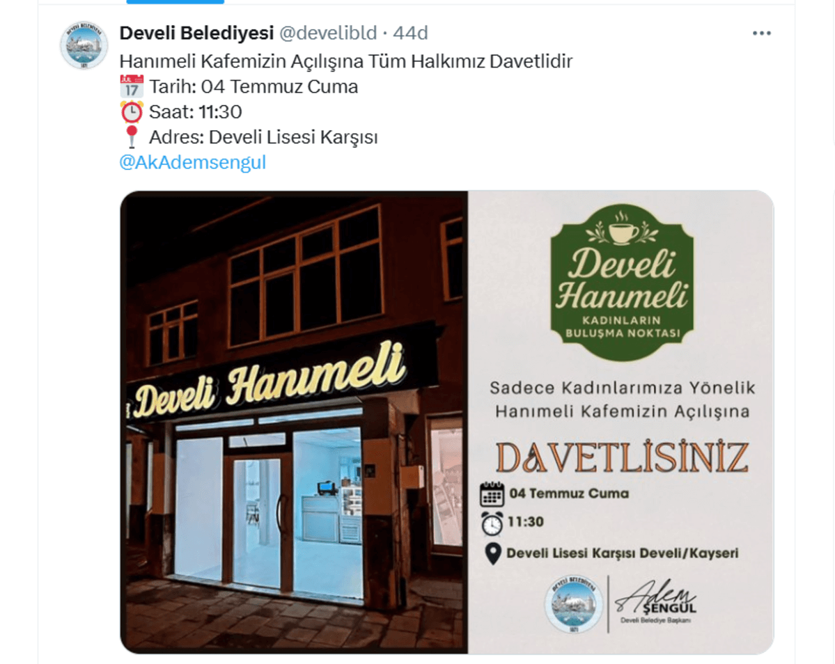 kayseri kafe