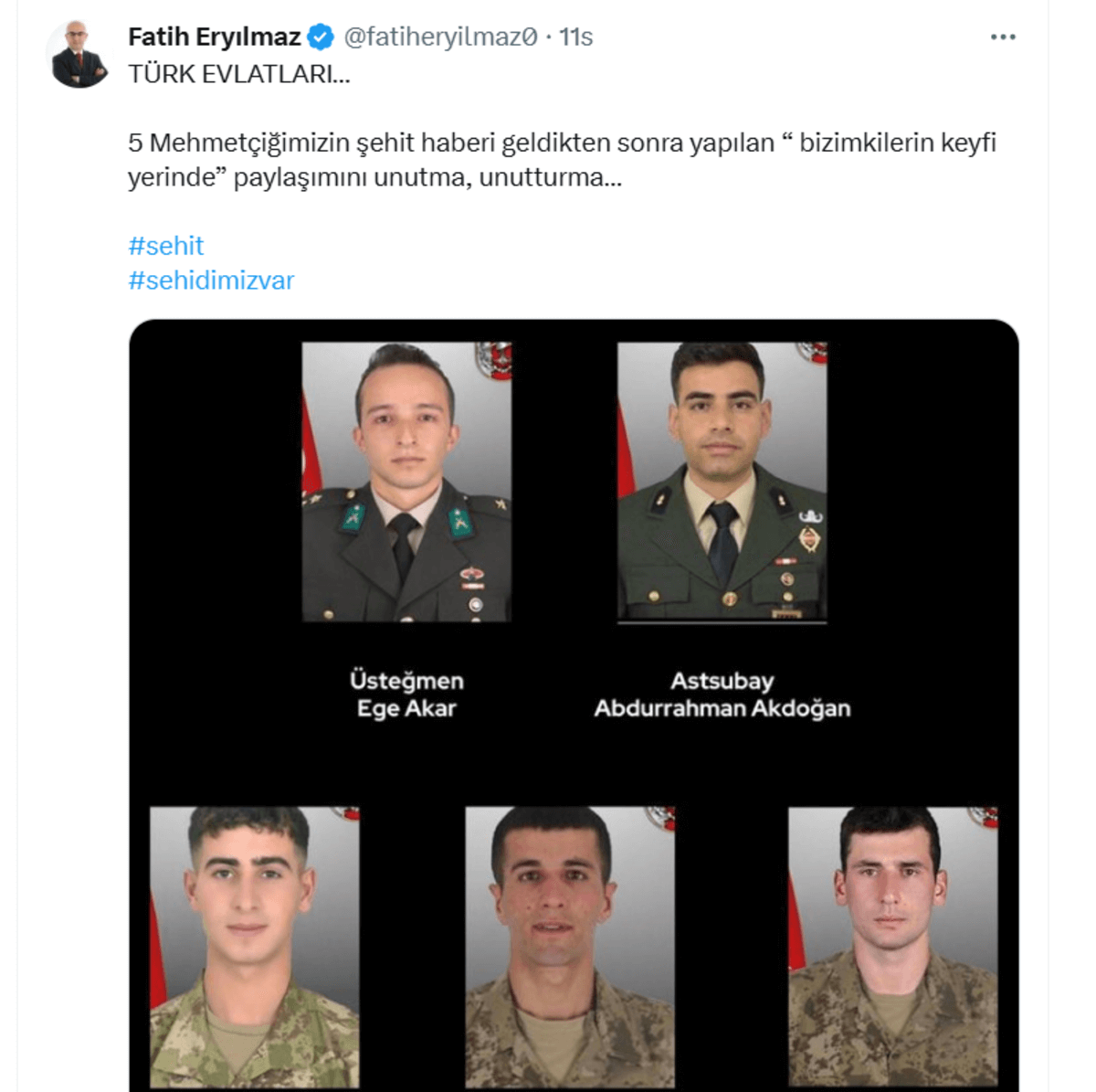 paylaşım tepki