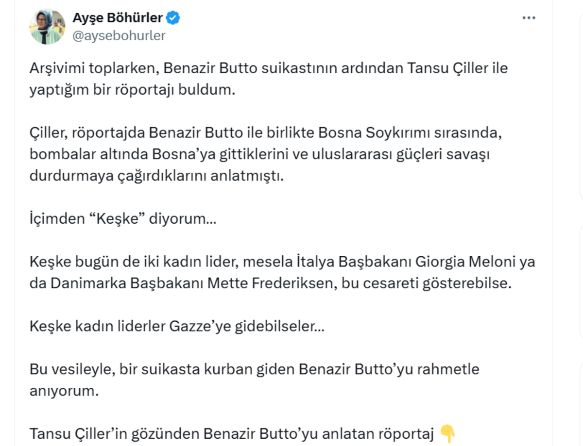 ayşe böhürler