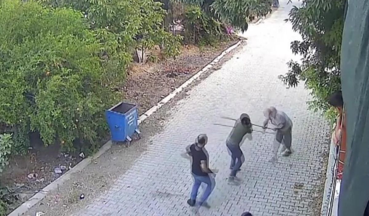 Kanlı Miras Kavgası Kameralara Yansıdı (1)