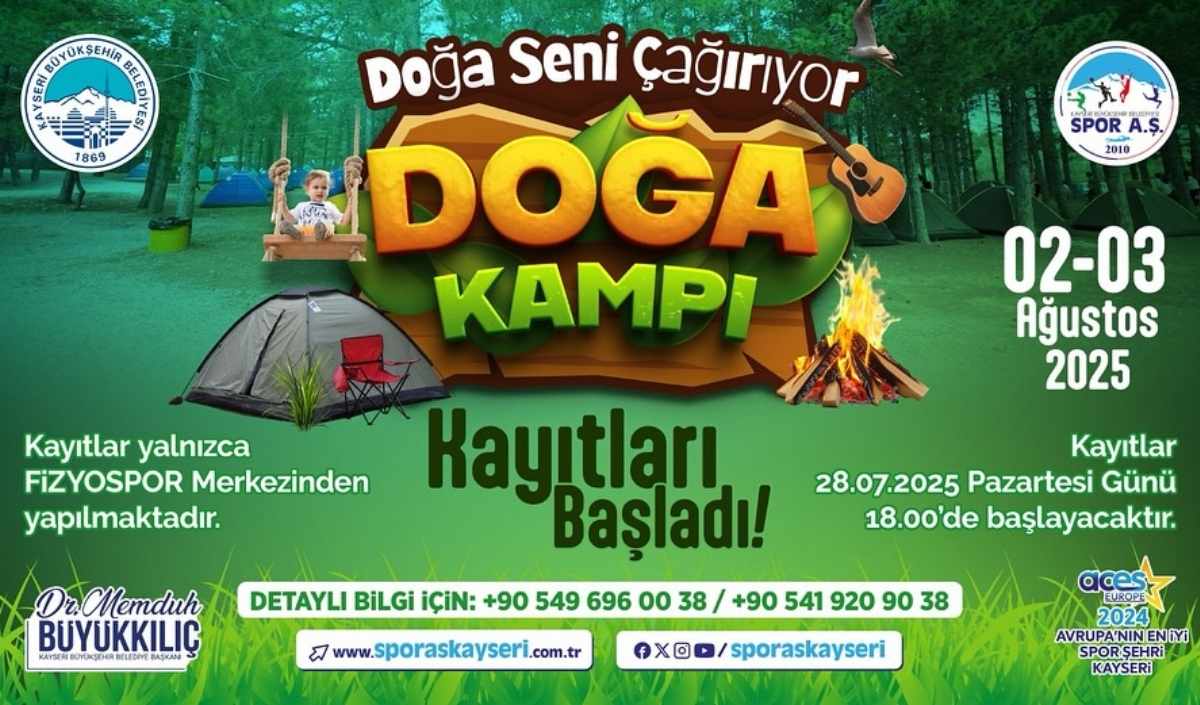 Kayseri Doğa Kampına Büyük Ilgi (3)