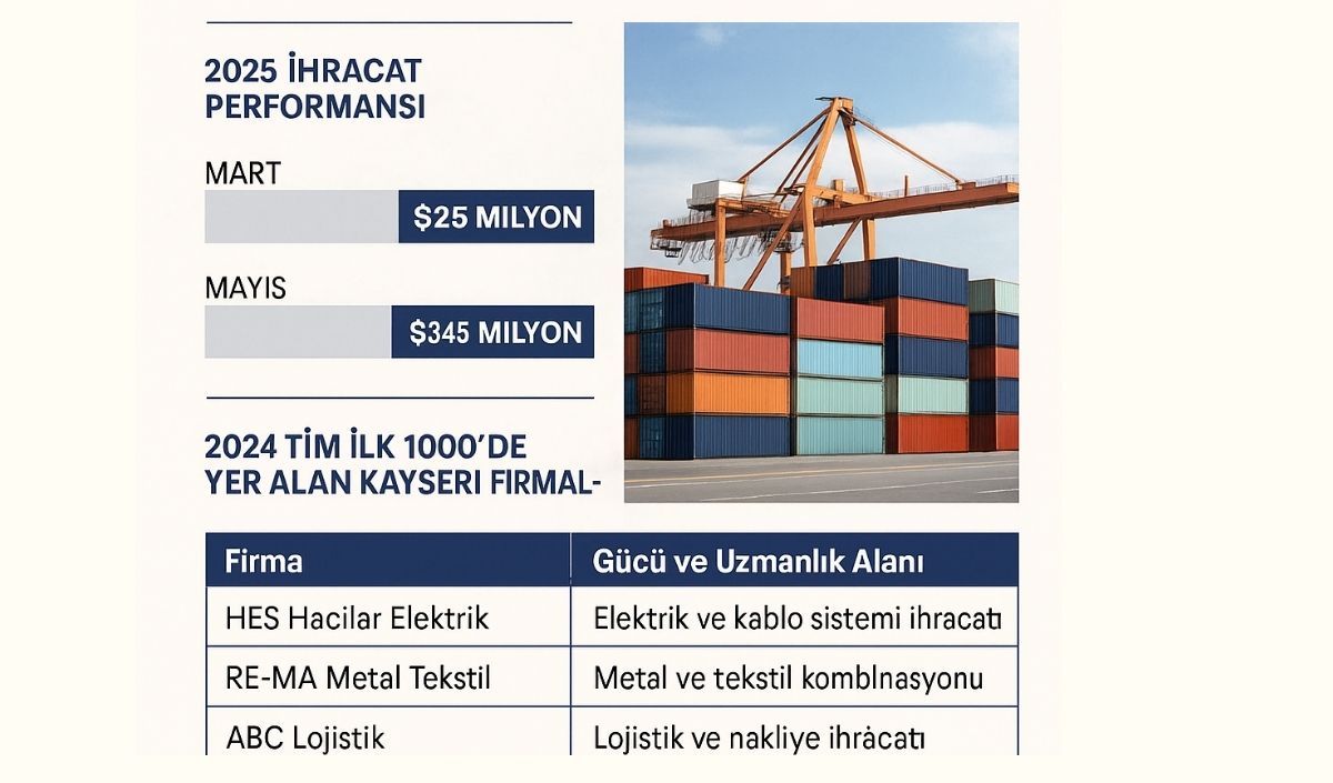Kayseri Osb'den Dev Atak 2025'De Zirve Kimin