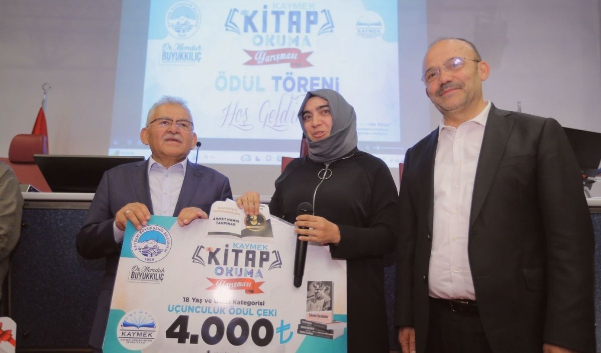 Kayseri'de 7'Den 70'E Kitap Okuma Rüzgarı! Ödüller Yüzde 25 Arttı (4)