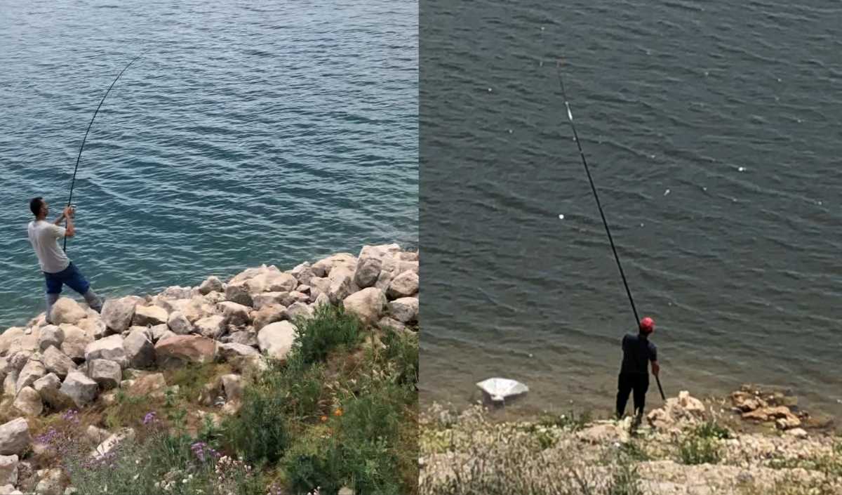 Kayseri'de Balıkçılar Bakın Nereyi Keşfetti (3)