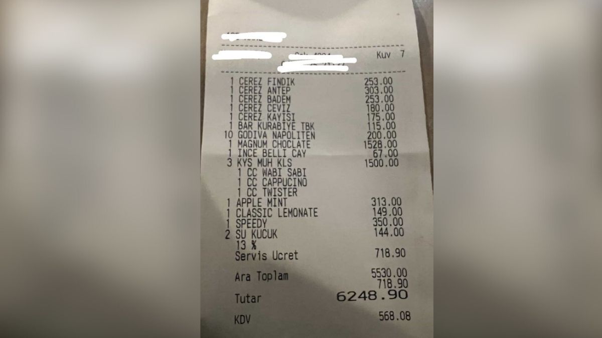 Kayseri'de Lüks Mekanda Şaşırtan Hesap! Gelen Rakam Dudak Uçuklattı (2)