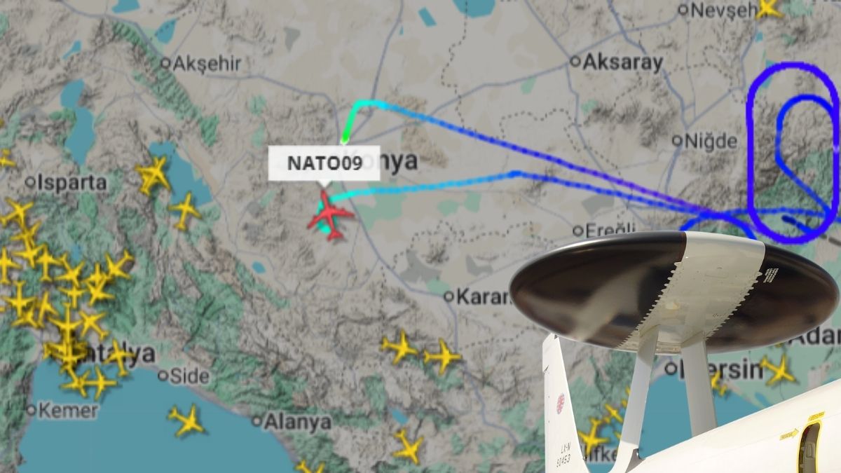 Kayseri'de Nato Uçaği (5)