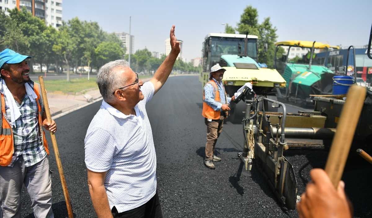 Kayseride Yol Çalışması (2)