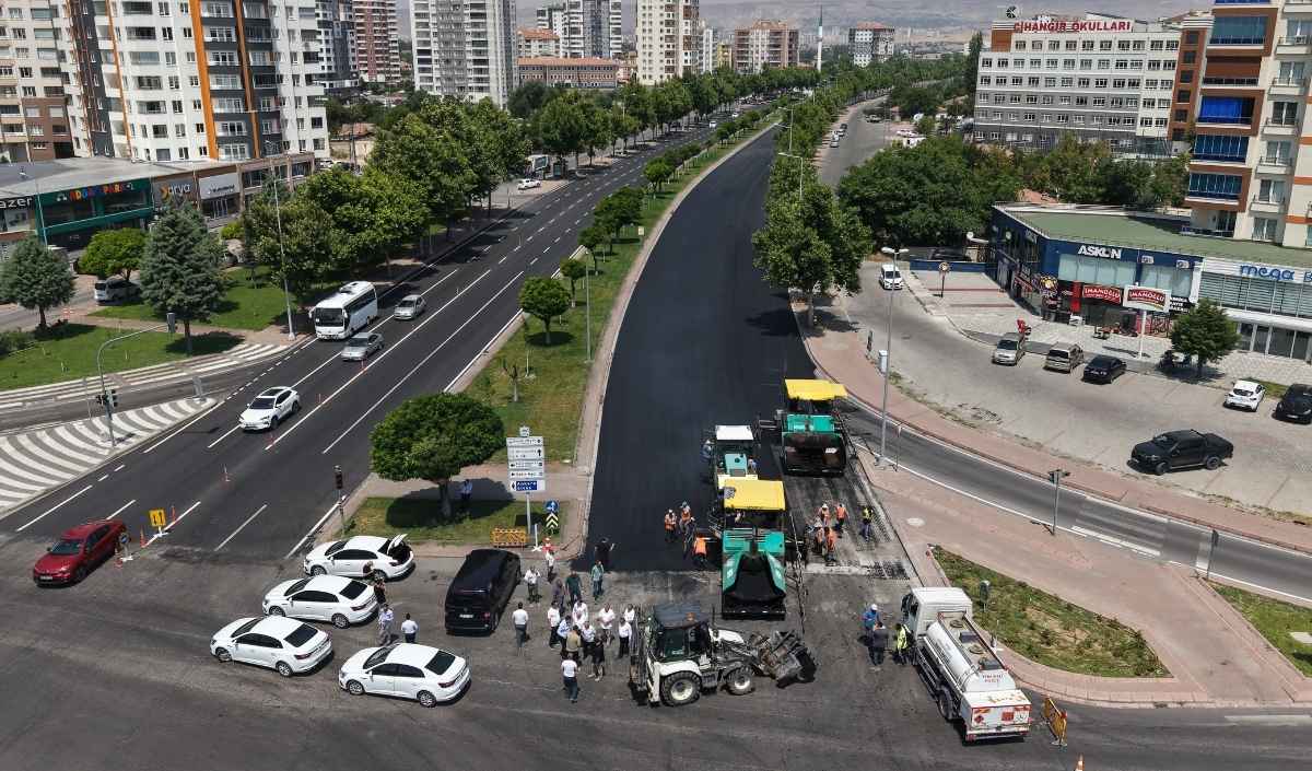 Kayseride Yol Çalışması (3)