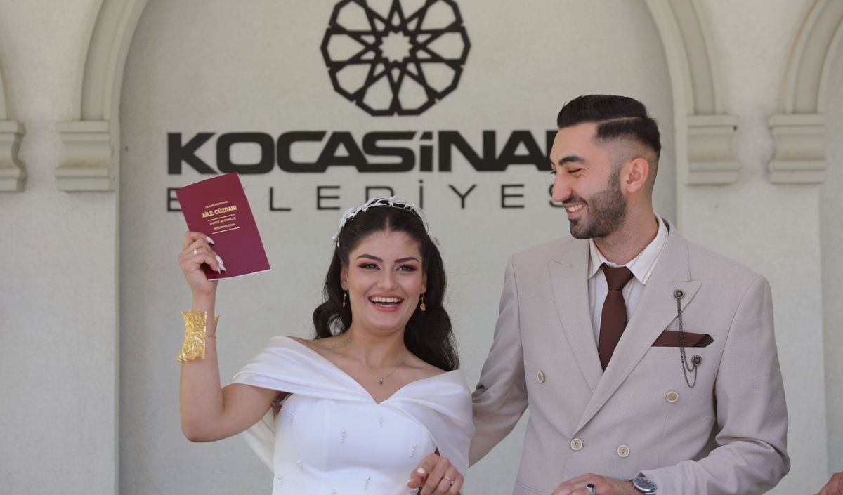 Kocasinan'da 07.07 Yoğunluğu! 25 Çiftin Nikahı Kıyıldı (4)