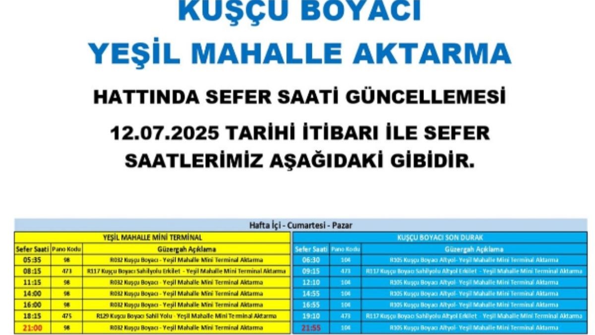 Sefer Saati Güncelleme (8)