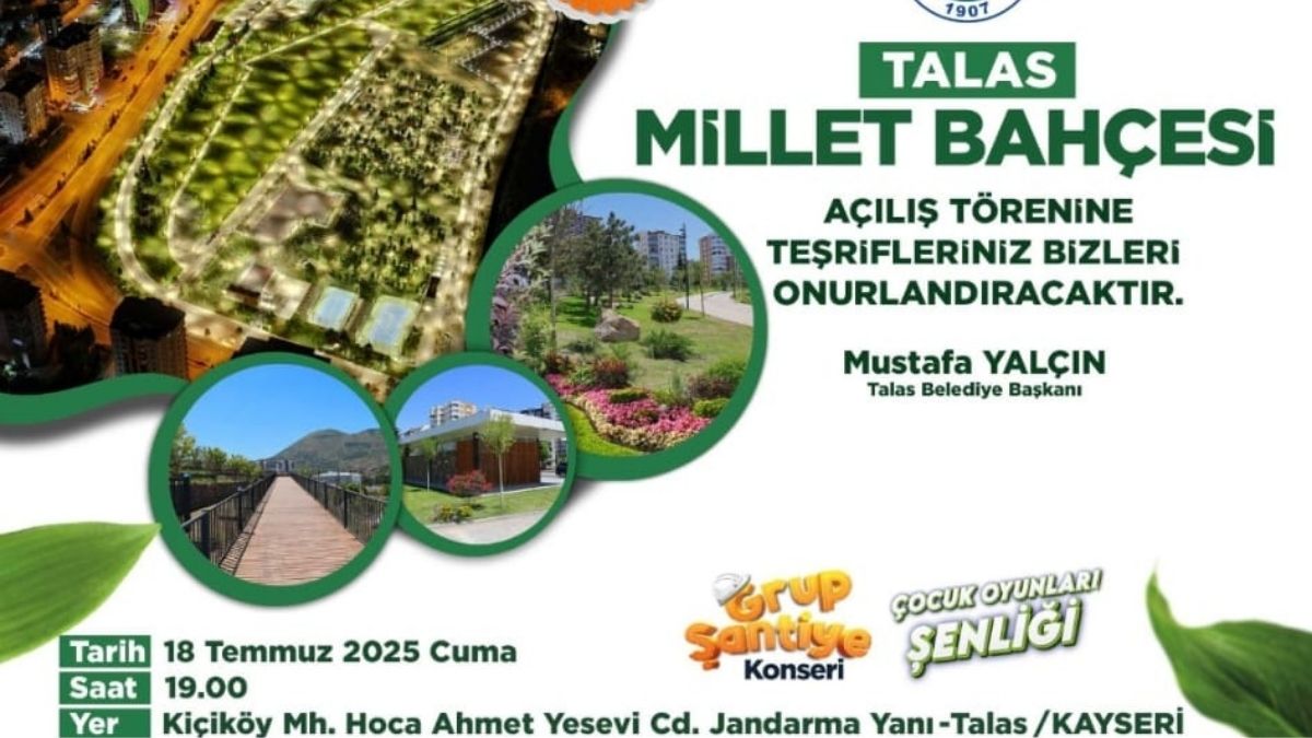 Talas Millet Bahçesi Açılıyor (6)