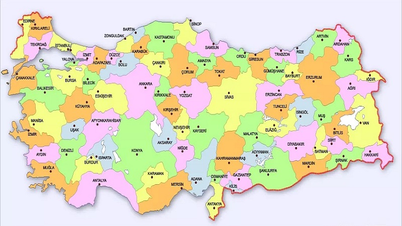 Türkiye Haritası 2