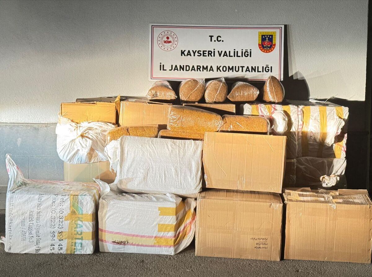 tütün ele geçirildi