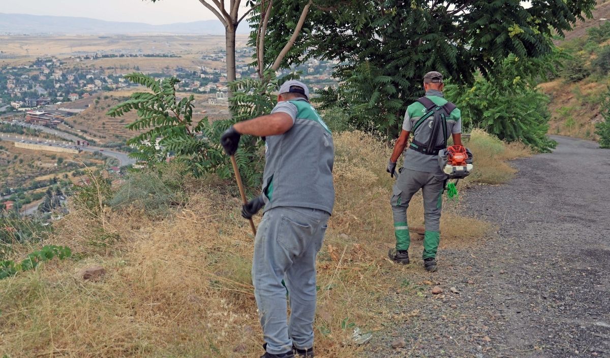 Talas Belediyesi’nden Ali Dağı’na Yangın Kalkanı (2)