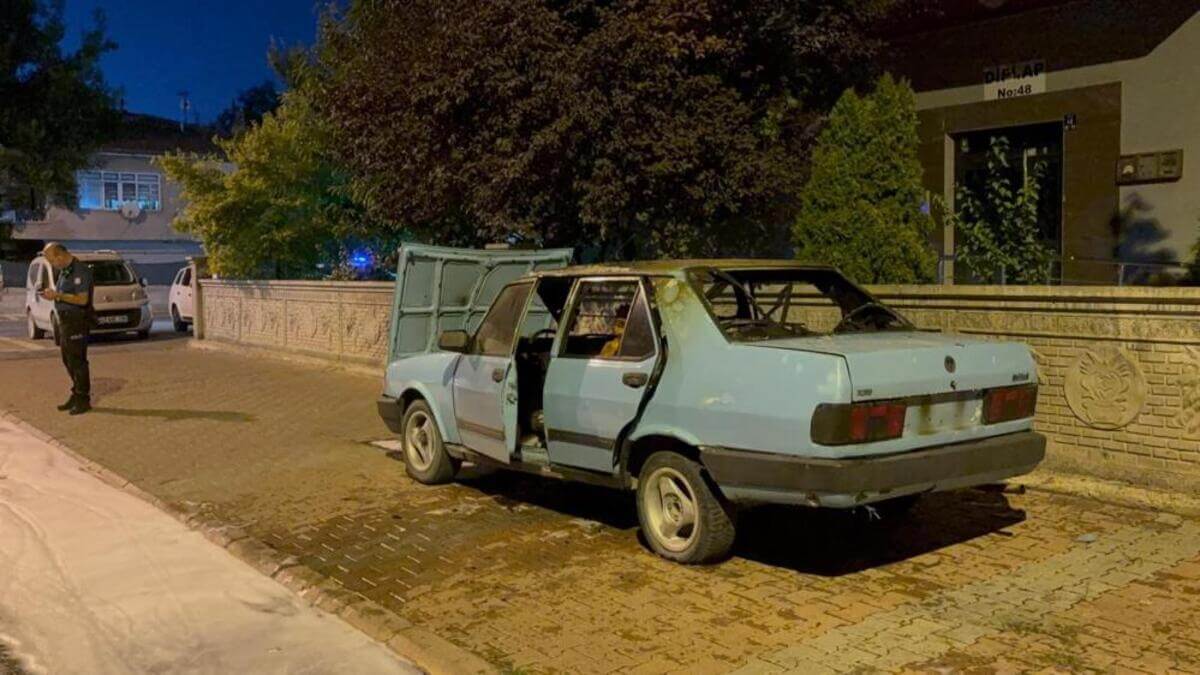 otomobil yangını