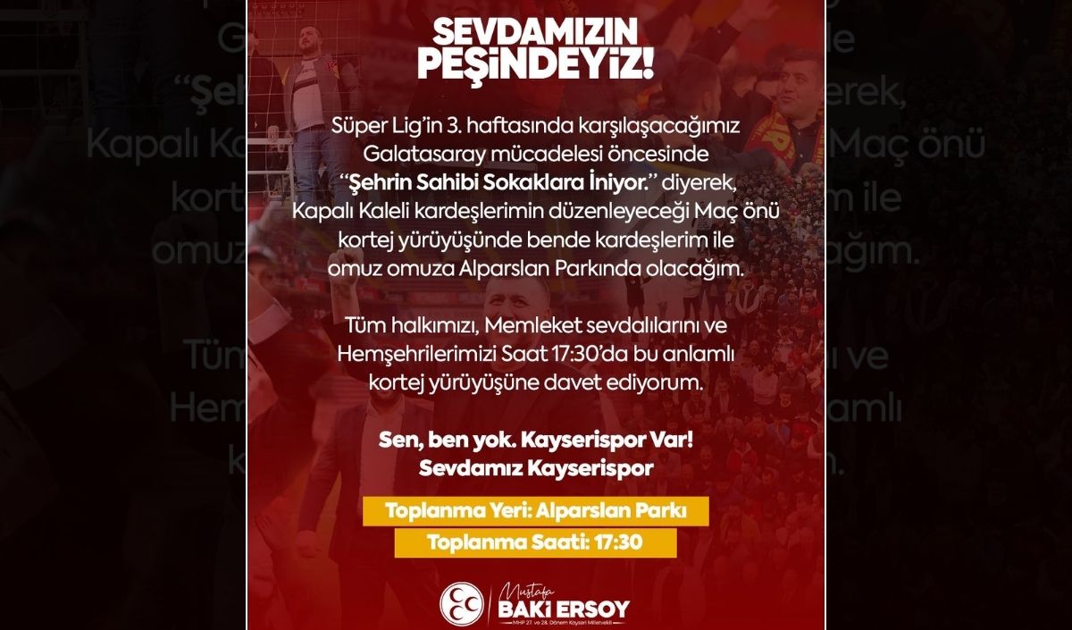 Baki Ersoy Açıklama