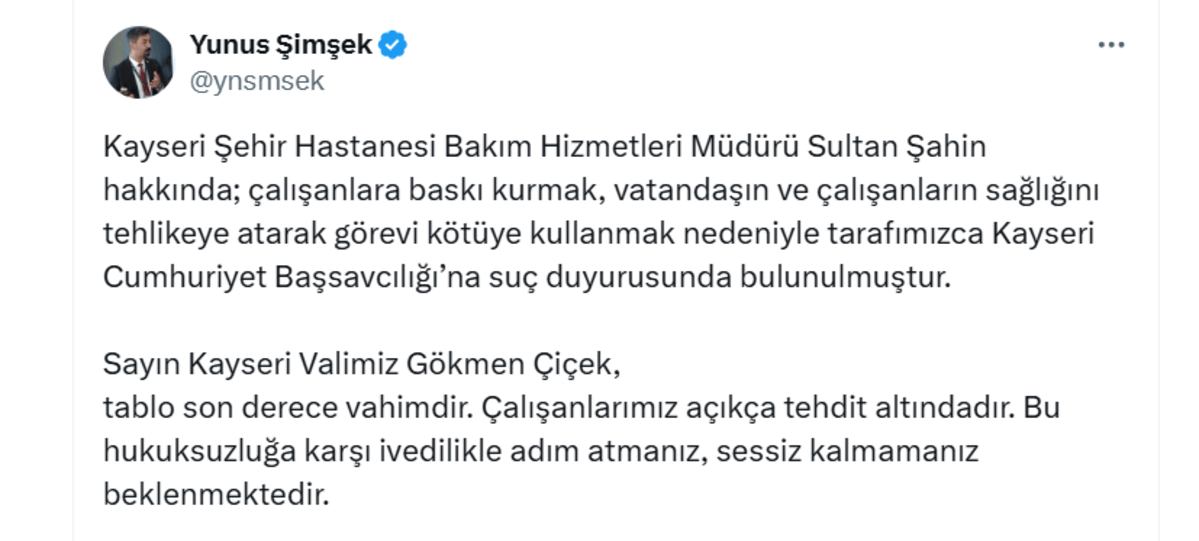 suç duyurusu