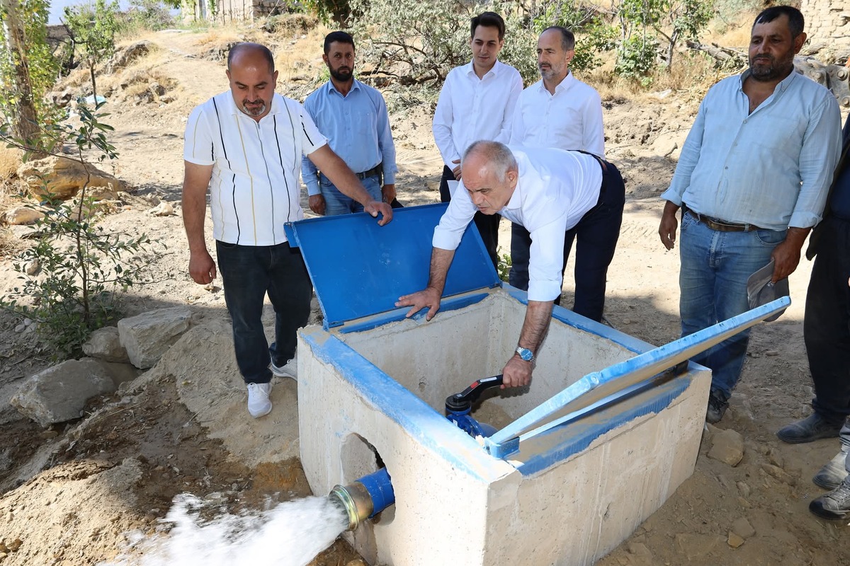 yahyalı su hattı