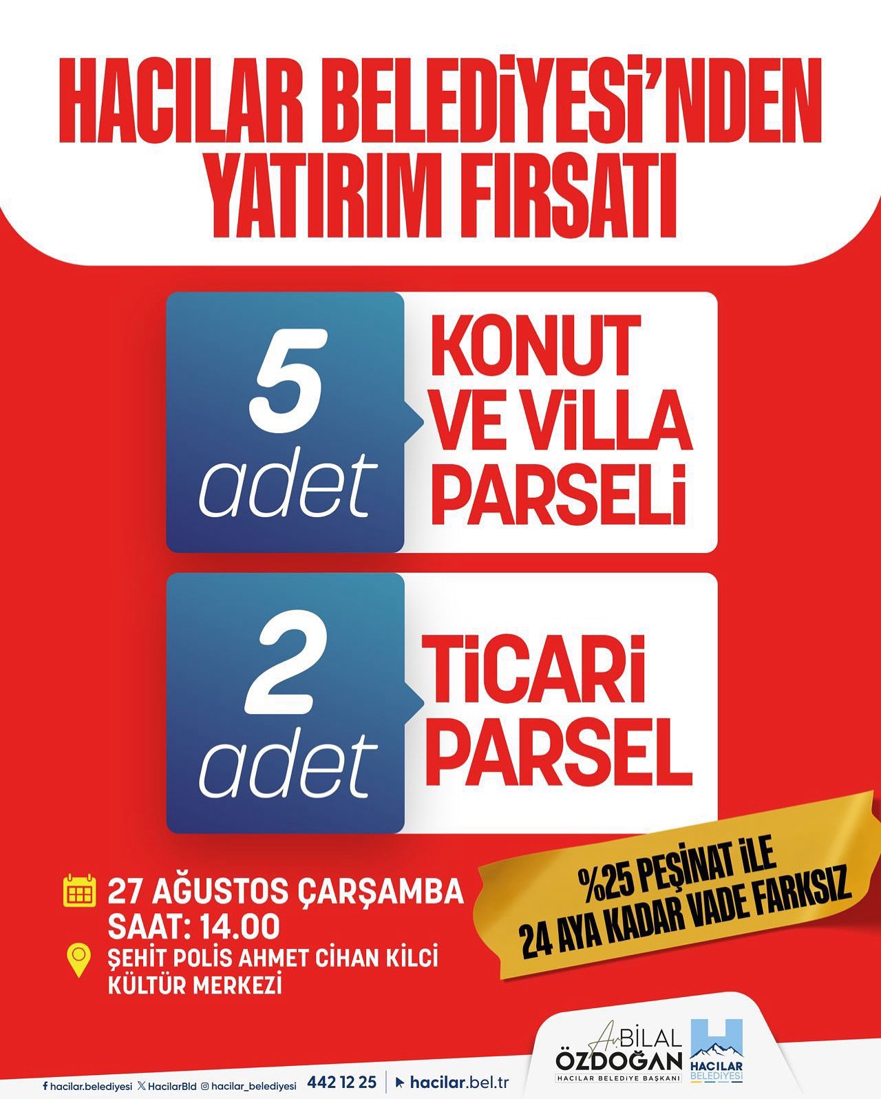 Hacılar Parsel Satış (2)