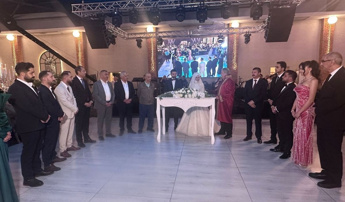 Kasım Akçil’in Oğlu Mustafa Kasem Dünya Evine Girdi (1)