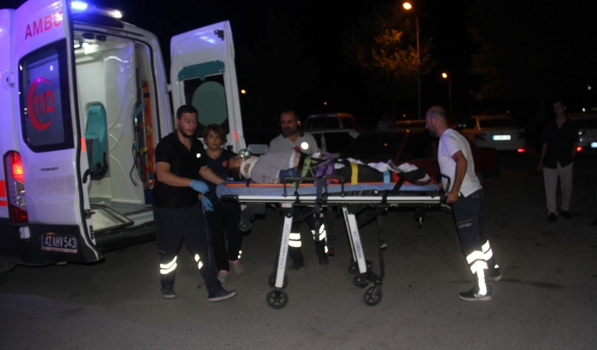 Kavşakta Feci Kaza 2’Si Ağır 4 Yaralı (1)