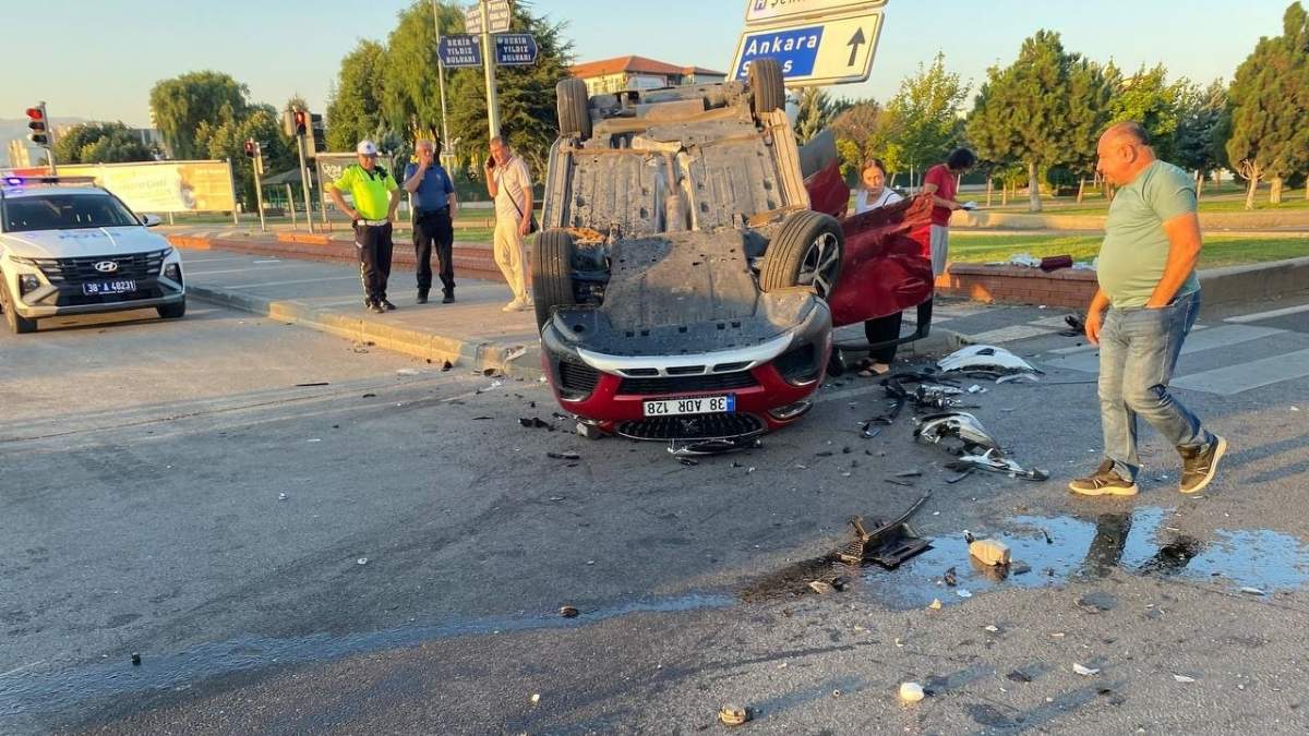 Kayseri Trafik Kaza (1)