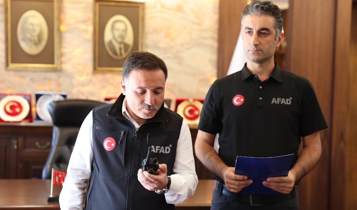 Kayseri’de 500 Kişilik Dev Tatbikat 30 Noktadan Telsiz Bağlantısı Kuruldu (2)