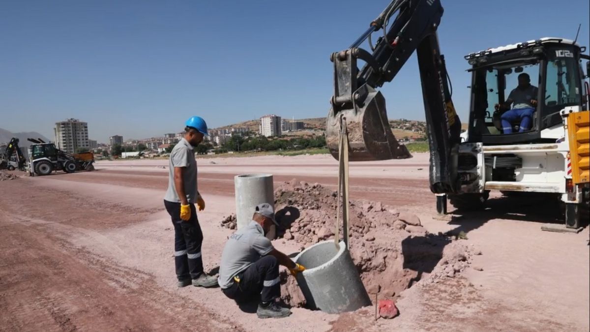 Kayseri’de Yol Ve Altyapı Çalışmaları Sürüyor (3)