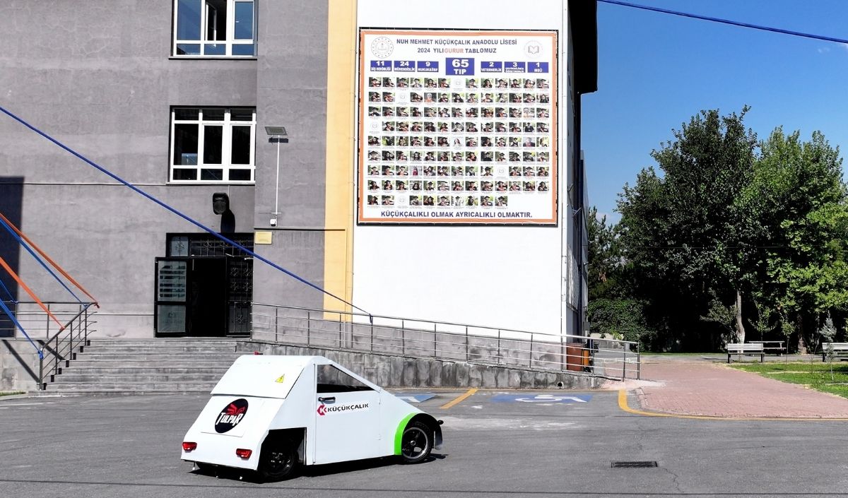 Kayserili Lise Öğrencileri Manas’tan Ilhamla 'Tulpar' Elektrikli Araç Üretti (3)