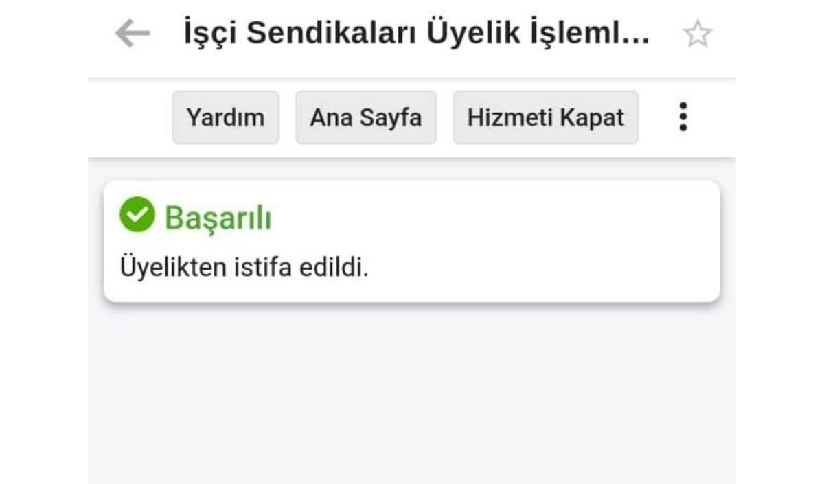 toplu istifa