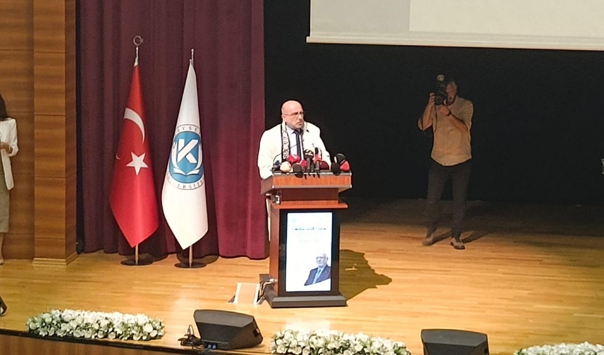 Mustafa Elitaş’a Kayseri Üniversitesi’nden Fahri Doktora (1)