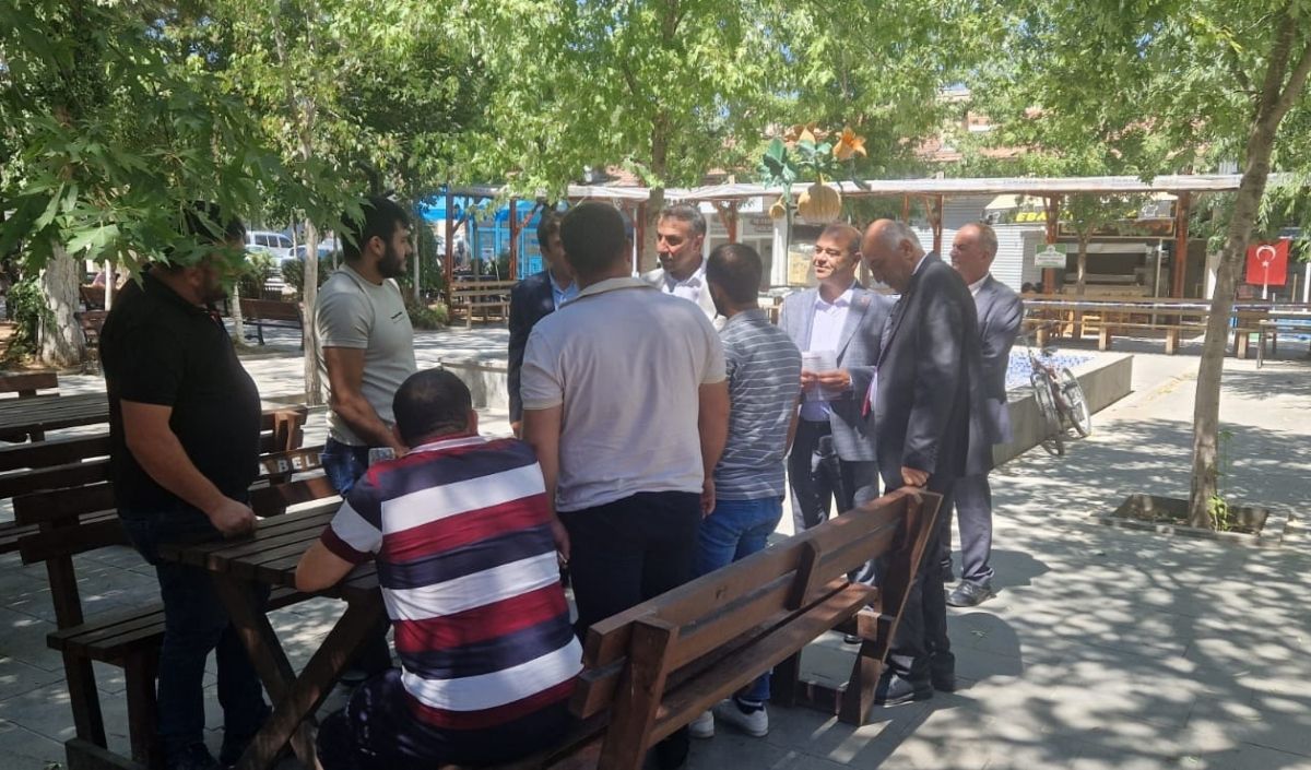 Saadet Partisi Heyeti Tomarza’da Esnaf Ve Halkla Buluştu (2)