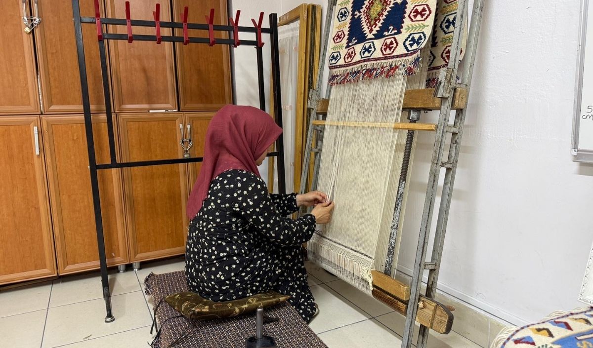 Unutulmaya Yüz Tutmuş Sarız Kilimleri Yeniden Hayat Buluyor (3)