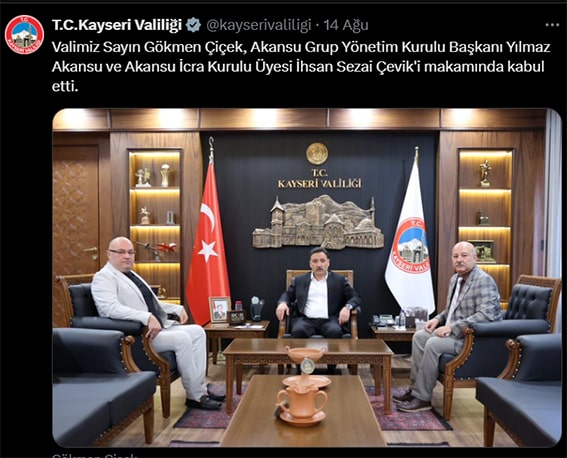 Vali Ile Akarsu