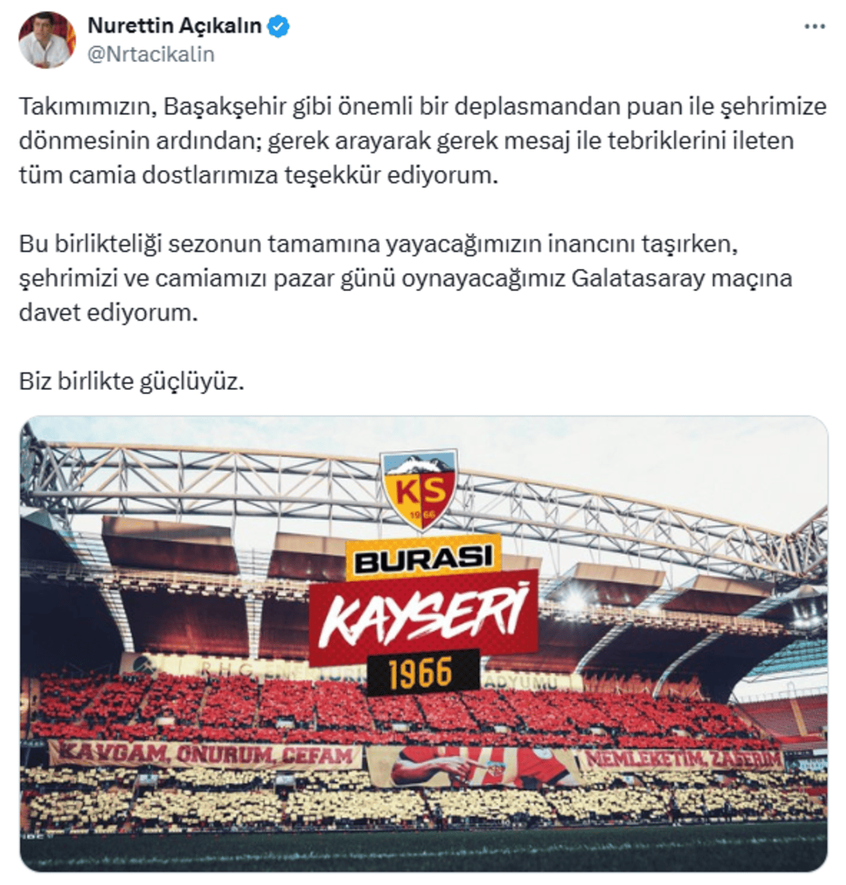 X Açıklama