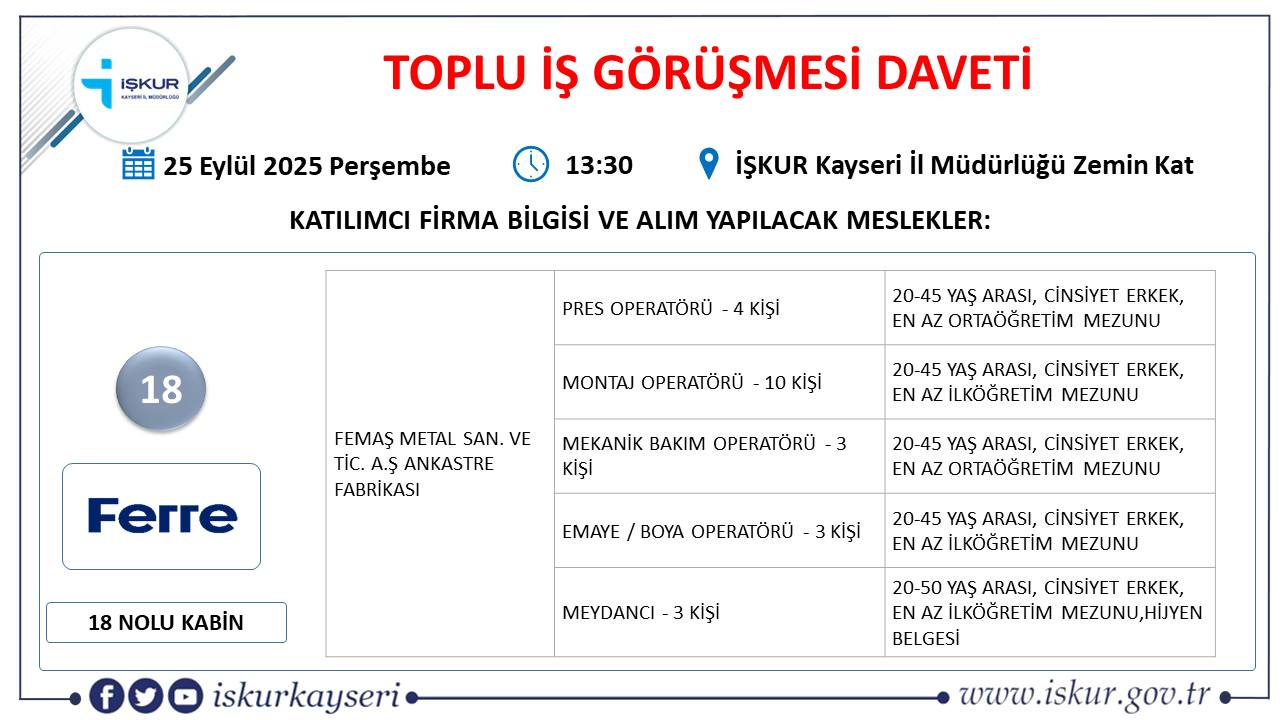 toplu iş görüşmesi
