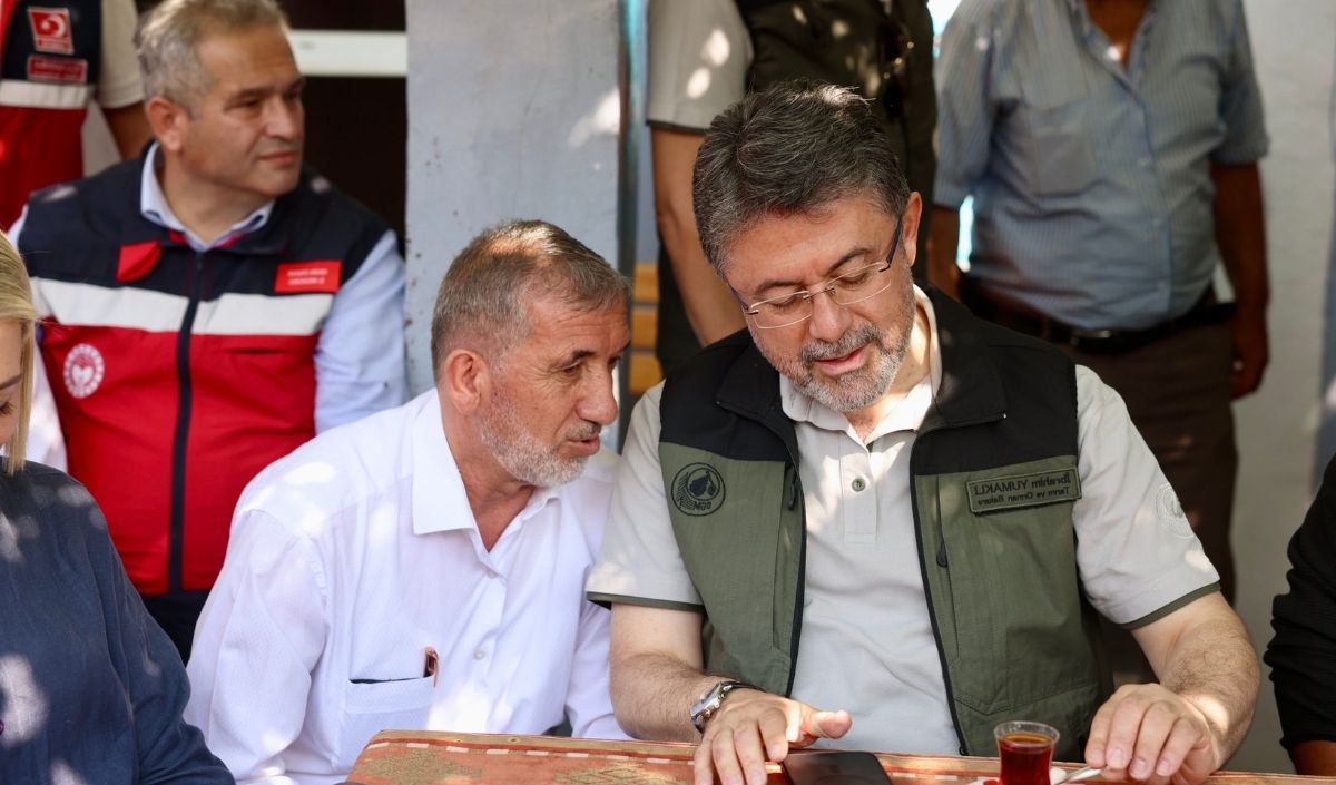 Bakan Yumaklı Yangınlar Hakkında Konuştu. (1)
