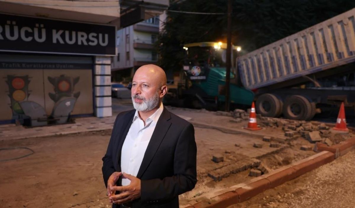 Başkan Çolakbayrakdar Mete Caddesi Rekor Sürede Yenilendi (4)