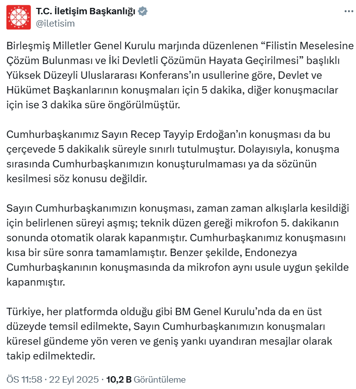 Bm’de Erdoğan Krizi Filistin Mesajı Verirken Mikrofonu Kapandı (1)